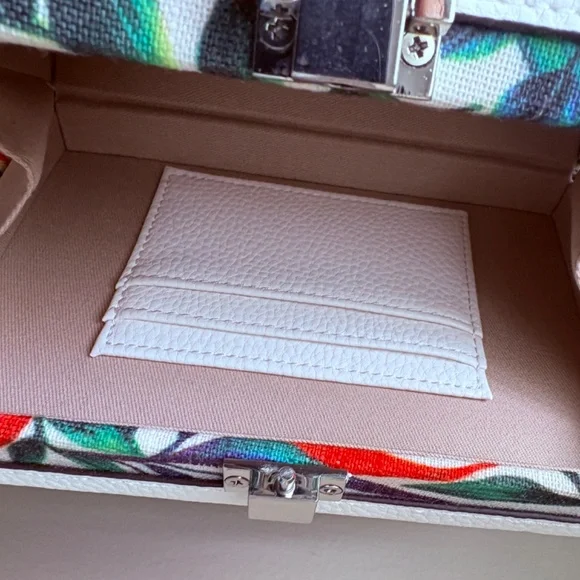 Sam Edelman & Anthropologie Tropical Hardware Clutch - Picture 6 of 11